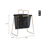 Elegant Minimalist European Floor Magazine Organizer