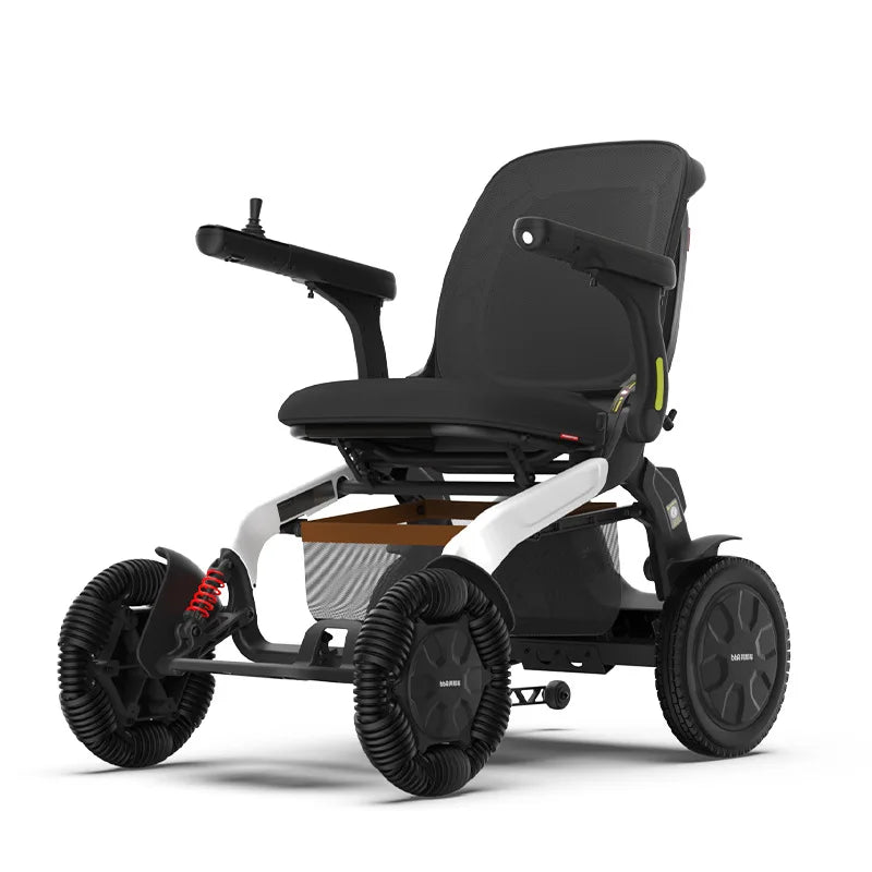 Climb Assist Lightweight Foldable Electric Mobility Wheelchair