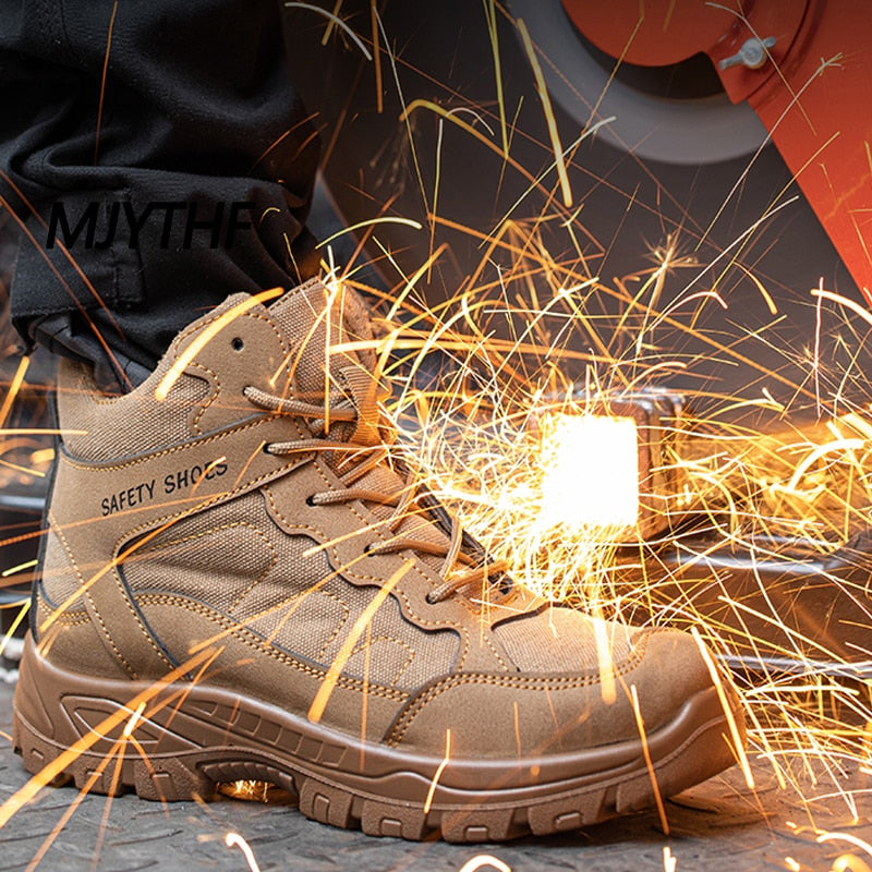 Heavy Duty Winter Military Safety Boots