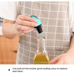 2Pcs Oil Sauce Bottle Stopper