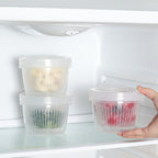 Vegetable Fresh-Keeping Drainer Mini Container