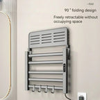 Intelligent Electric Heated Towel Drying Organizer Rack