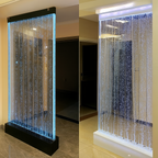 Modern LED Bubble Wall Fountain Interior Waterfall