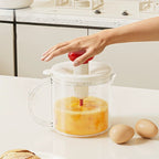 Ergonomic Handle Kitchen Egg Whisk Cup