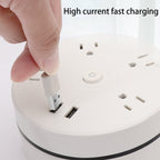 Round Total Connect Cable Power Extension Cord