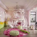 Dream Castle Majestic Slide Kids Bunk Bed