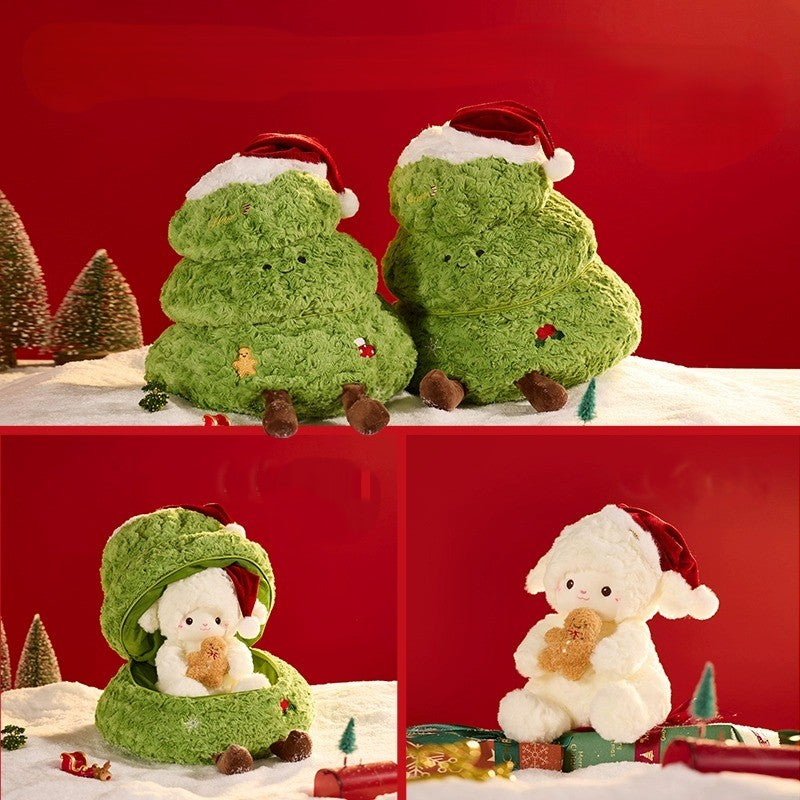 Hidden Surprise Christmas Tree Plush Bear