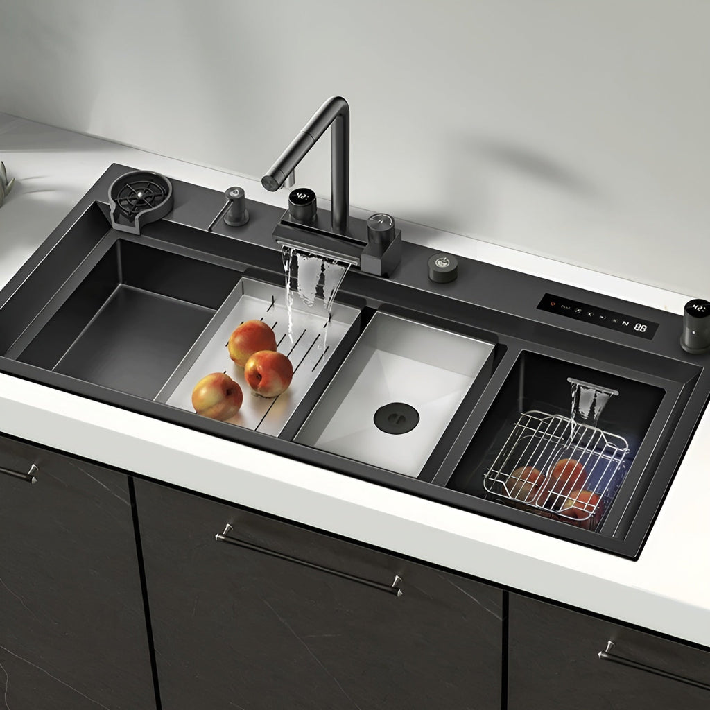 Nebula Kitchen Touch Display Nano Steel Smart Sink