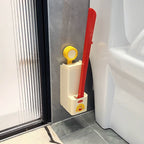 Clean Swipe Wall-Mounted Disposable Toilet Brush