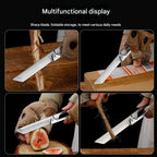 Steel Sharp Foldable Outdoor EDC Knife Tool