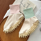 Clean & Walk Plush Mop Socks
