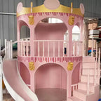 Dream Castle Majestic Slide Kids Bunk Bed