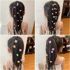 Floral Charm Ponytail Kids Hair Bands