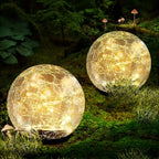 Solar-Powered Glass Ball Magical Garden Light