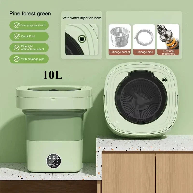 Clean Jet Portable Travel-Ready Washing Machine