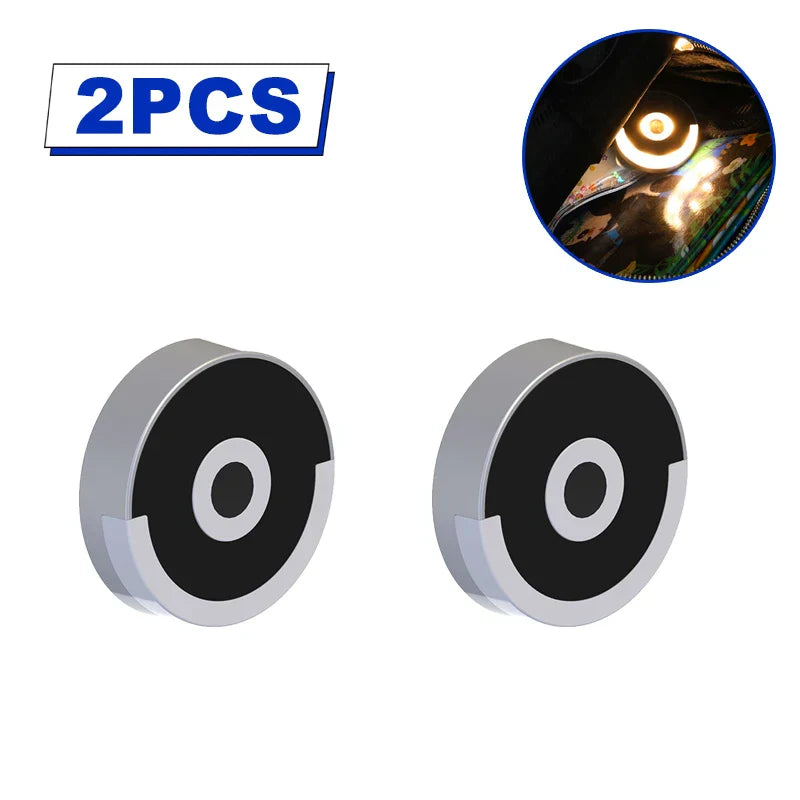 Compact Circular Touch LED Portable Night Lamp