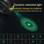 Rechargeable Dynamic LED Car Door Welcome Light