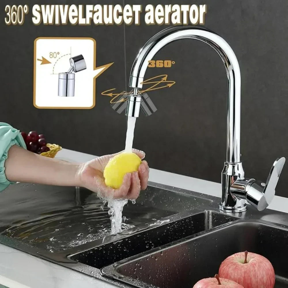 360° Flow Anti-Splash Faucet Extender