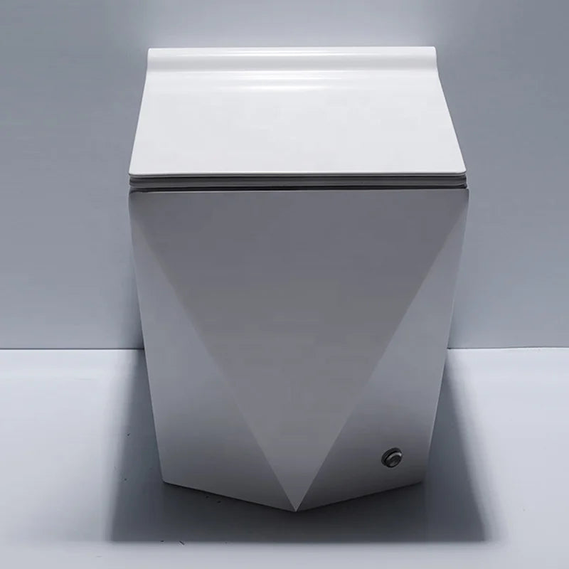 Geometric Edge Minimalist Intelligent Modern Toilet