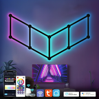 Smart Mosaic DIY Ambient Intelligent App Control Wall Lamp