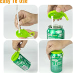 No-Split Travel Reusable Soda Can Lid Cover