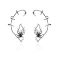 Gothic Spider Web Earring