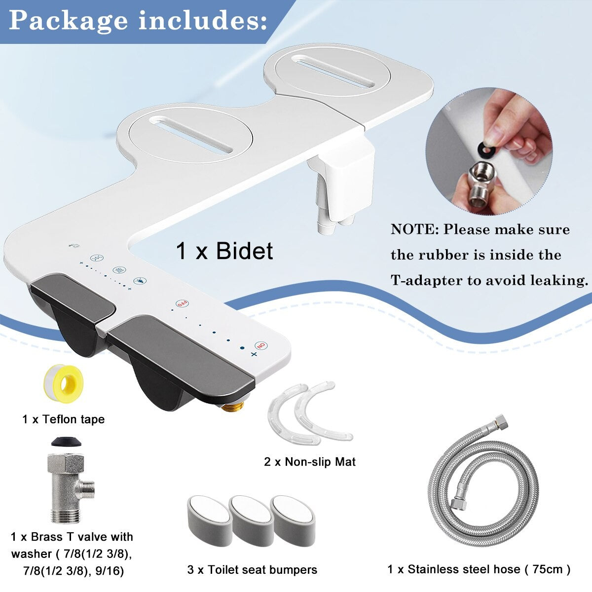 Ultra-Thin Self-Cleaning Ultimate Bidet