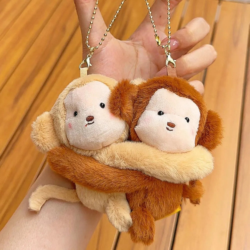 Love Bomb Hugging Animals Keychain Toys