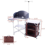 Outdoor Foldable Portable Camping Kitchen