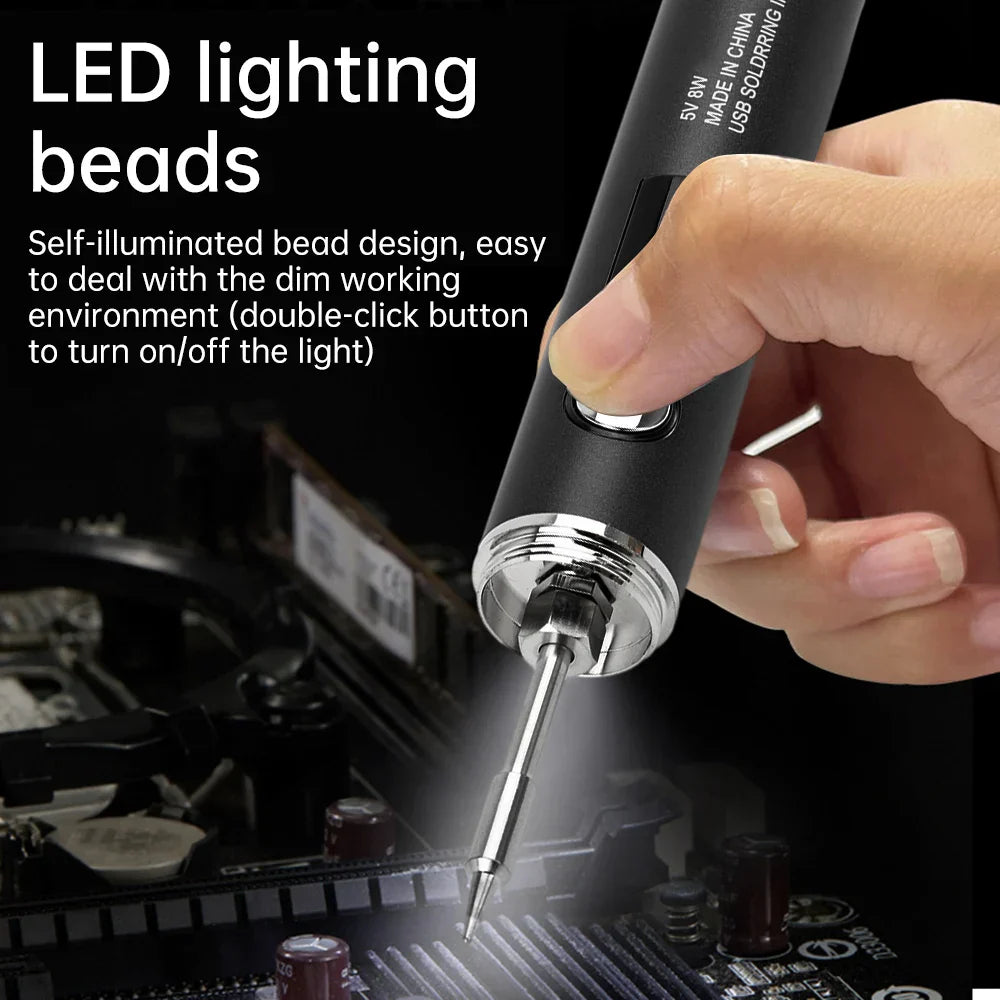 Professional DIY Rechargeable Cordless Soldering Tool