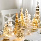 Christmas Time LED Frosted Glass Tree Lamp