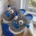 Silly Monster Plush Slippers