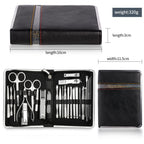Easy Carry All-in-One Stainless Steel Manicure Set