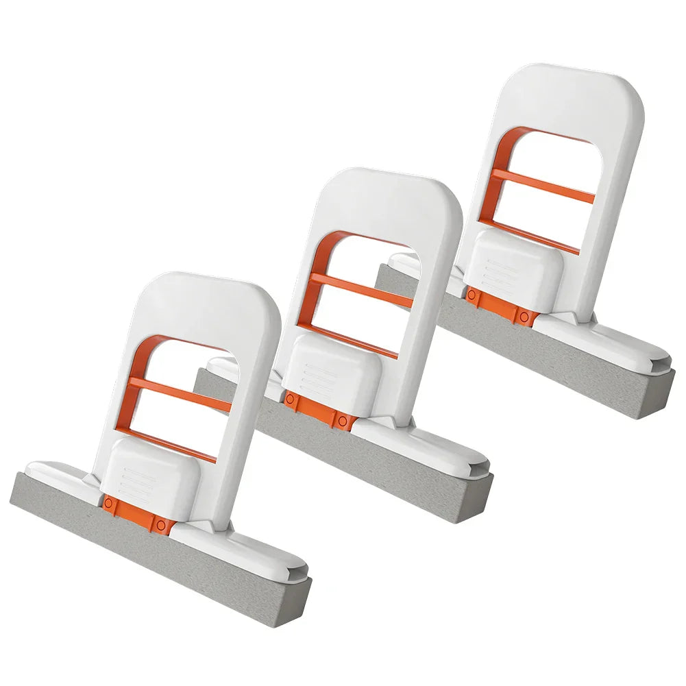 Scratch-Safe Compact Dual Texture Sponge Mop