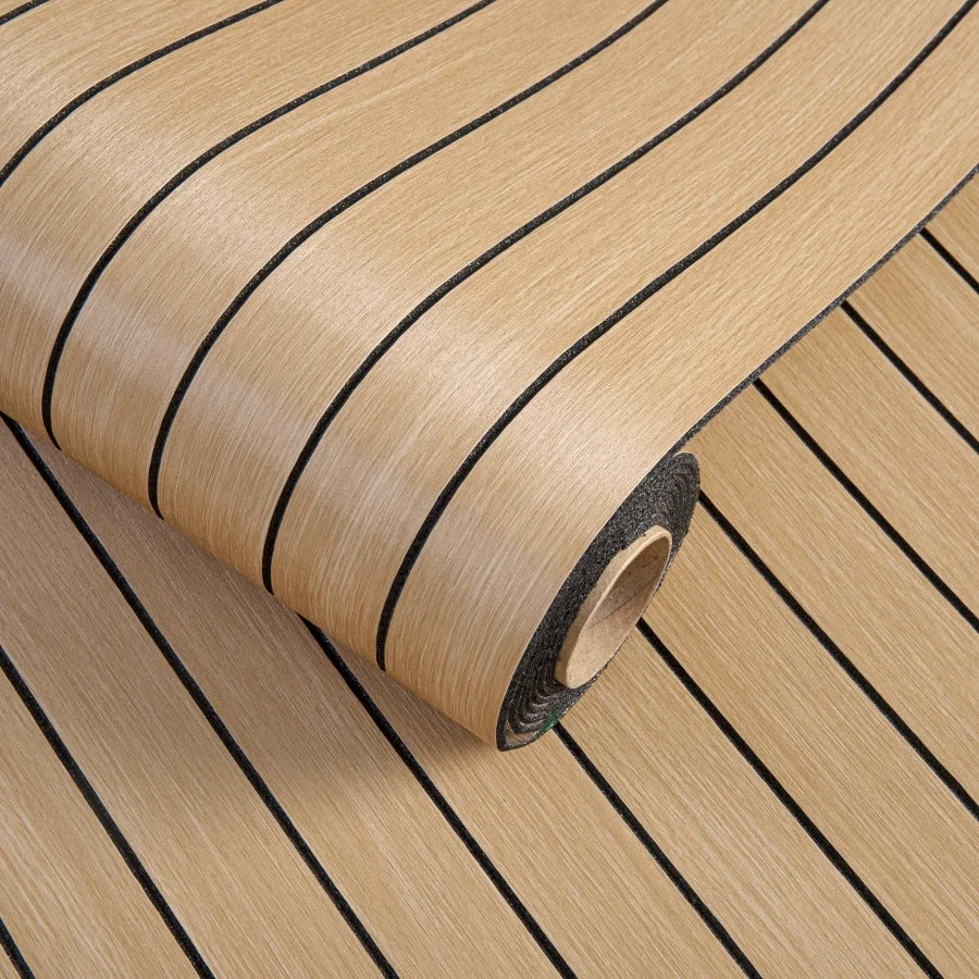 Easy Apply Wood Effect Home Wall Panel Sticker
