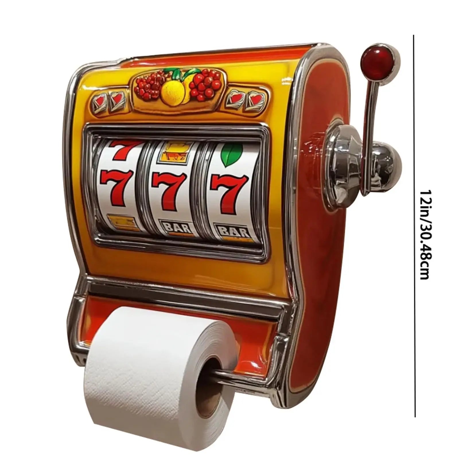 Slot Machine Toilet Roll Holder