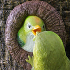 Lovebirds Tree Hug Wall Hanging Decor