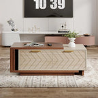 Urban Lift Extendable Wooden Hidden Storage Coffee Table
