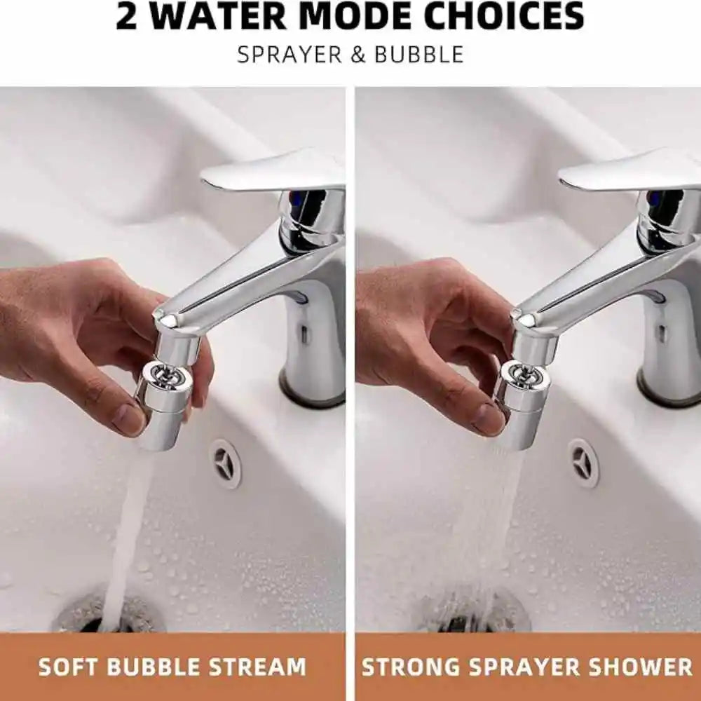 360° Flow Anti-Splash Faucet Extender