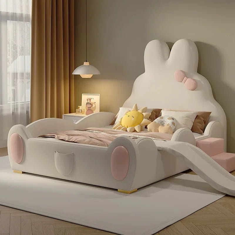 Jumpy Rabbit Cozy Kids Slide Bed