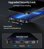 Invisible Shield Full Cover Anti-Peep Privacy  Magnetic Phone Case
