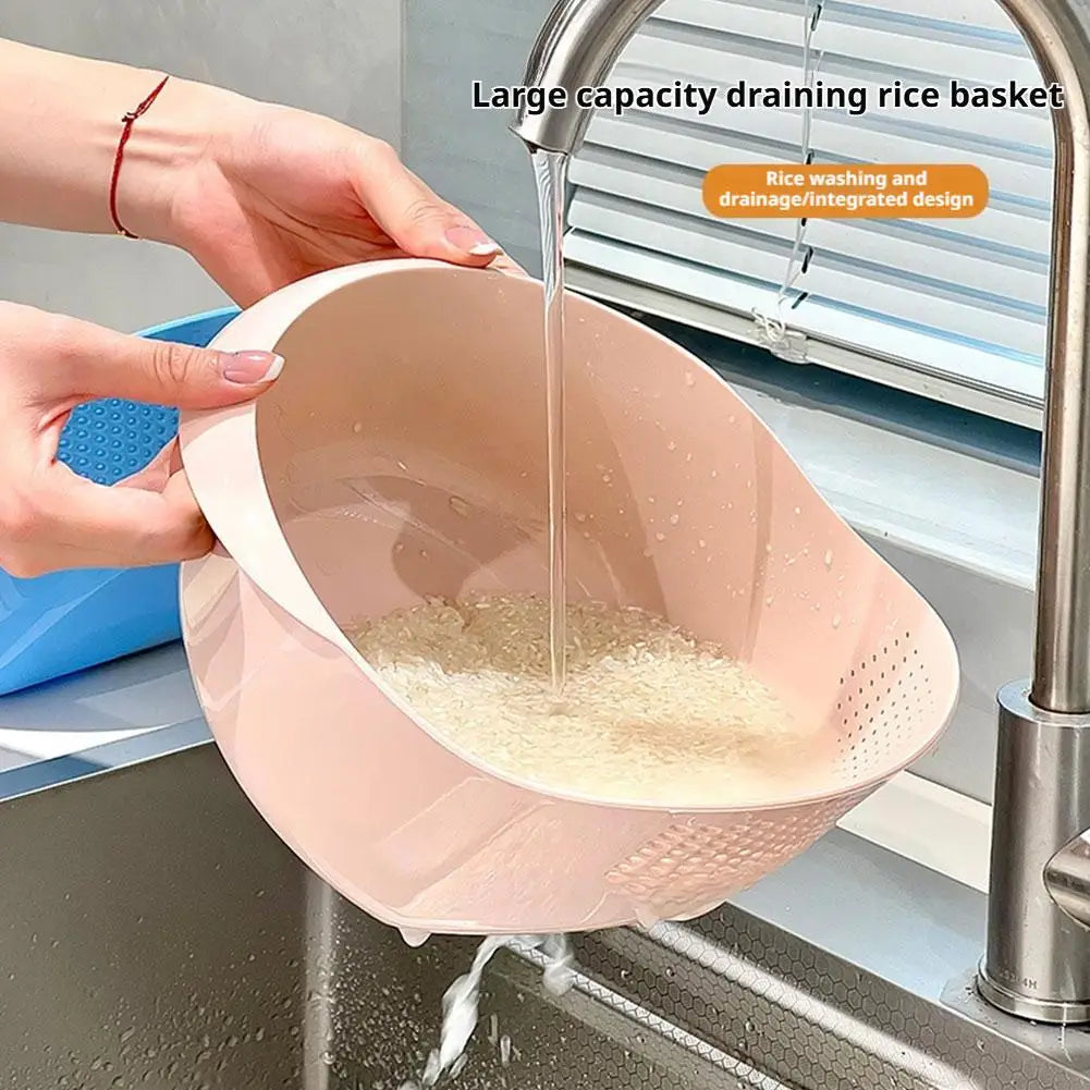 Veggie & Fruit Wash Easy Drain Basket