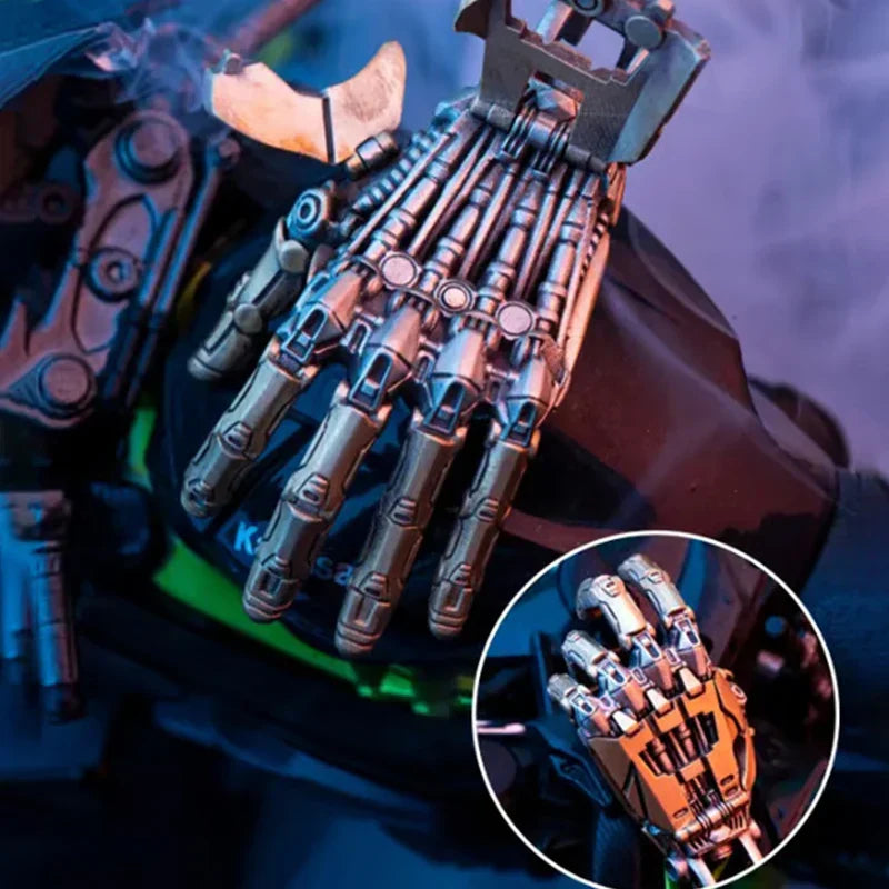 Robotic Mechanical Hand Necklace