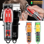 Professional Transparent LCD Hair Trimmer