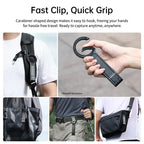 Pocket Size Clip-On Magnetic Foldable Tripod