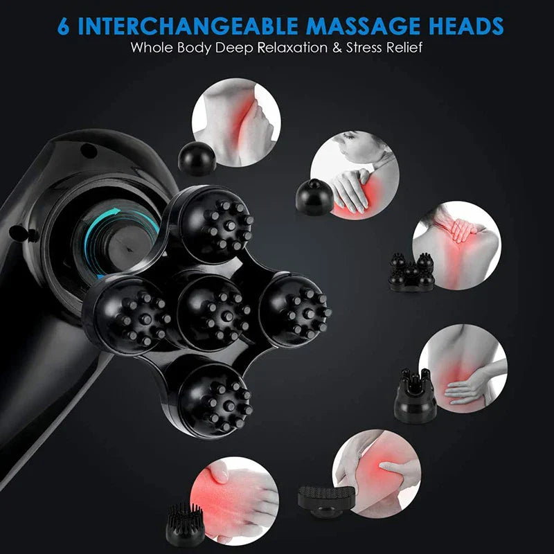 Deep Muscle Relax Rechargeable Hand Held Massager