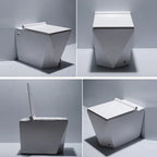 Geometric Edge Minimalist Intelligent Modern Toilet