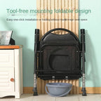 Non-Slip Foldable Elderly Toilet Foldable Seat Chair
