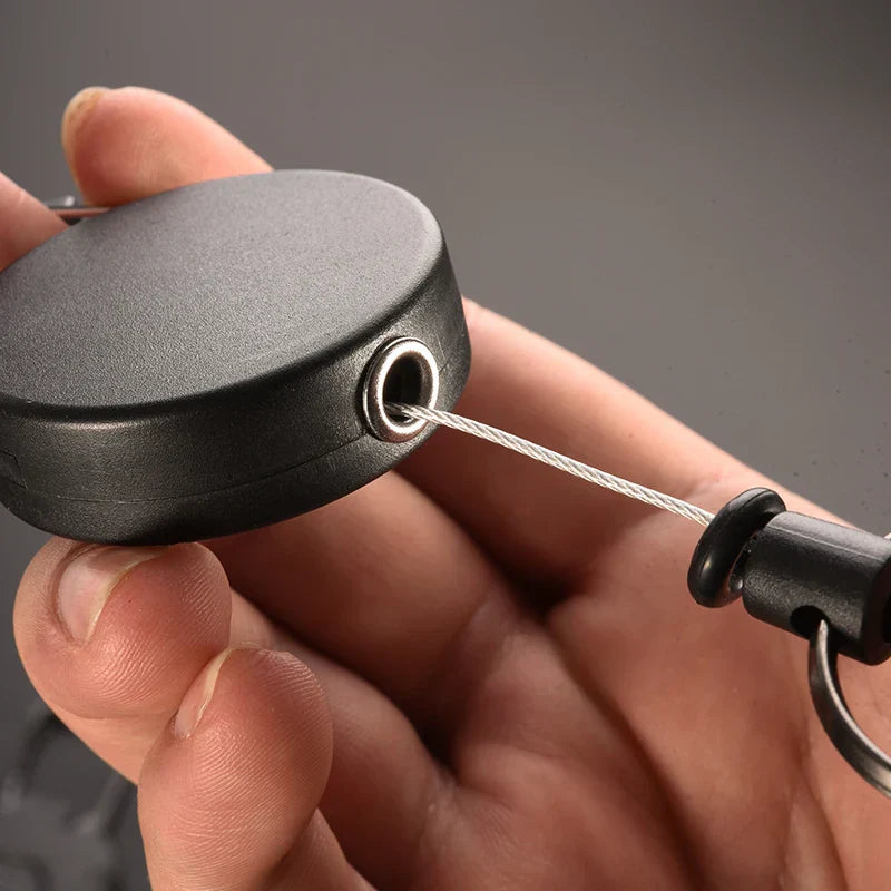 Multipurpose Retractable Keychain Holder