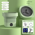 Compact Folding Ultrasonic Travel Laundry Washing Machine